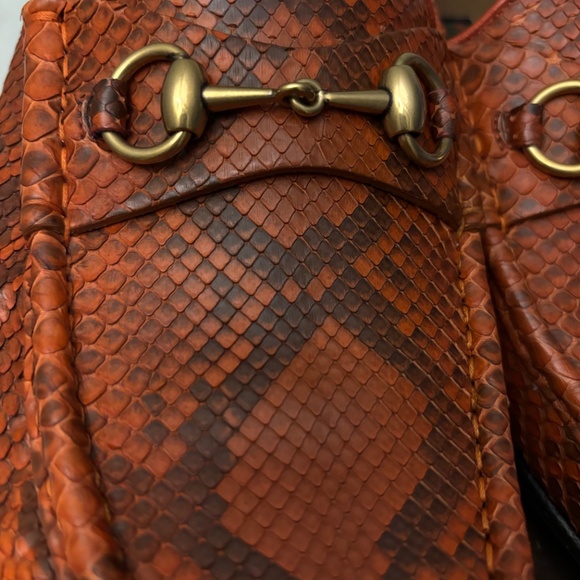 Mens Gucci Python Loafers 9.5 Gucci 10.5 US - Picture 4 of 4